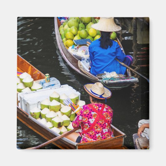Floatmarkt in Bangkok Magnet (Vorne)