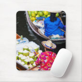 Floatmarkt in Bangkok Mousepad (Mit Mouse)