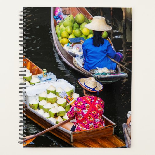 Floatmarkt in Bangkok Planer (Vorderseite)