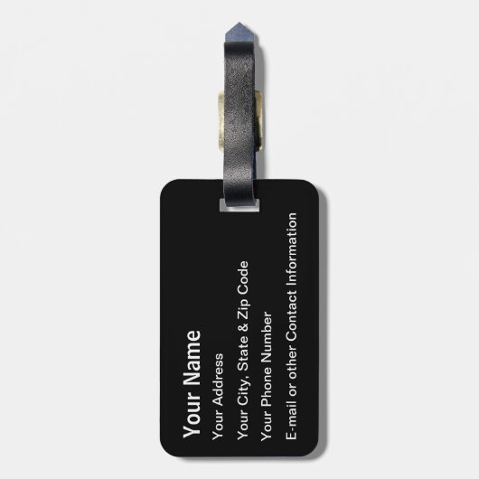 Floatplane Gepäckanhänger (Rückseite vertikal)