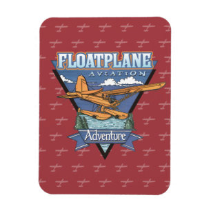 Floatplane Luftfahrt-Abenteuer Magnet