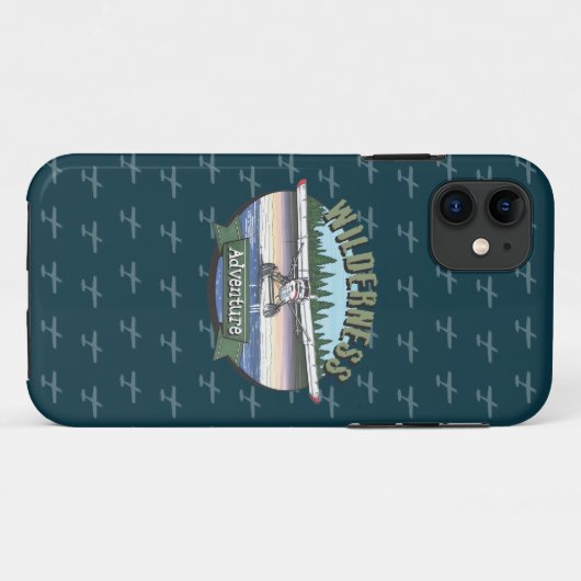 Floatplane Luftfahrt-Wildnis Case-Mate iPhone Hülle (Rückseite (Horizontal))