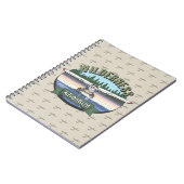 Floatplane Luftfahrt-Wildnis Notizblock (Linke Seite)