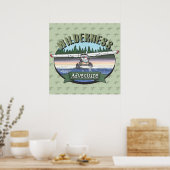 Floatplane Luftfahrt-Wildnis Poster (Küche)