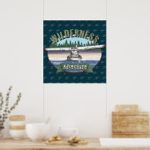 Floatplane Luftfahrt-Wildnis Poster (Küche)