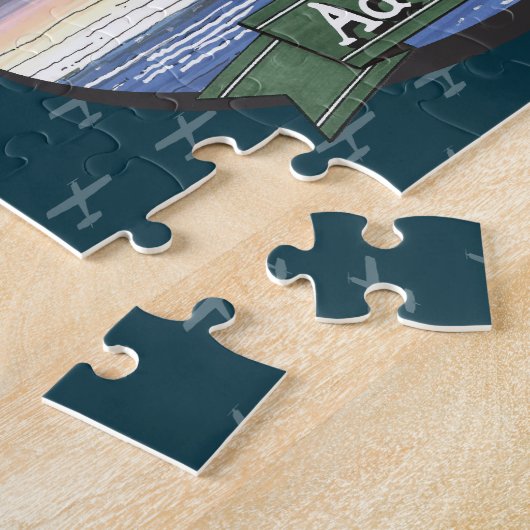 Floatplane Luftfahrt-Wildnis Puzzle (Seite)