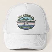 Floatplane Luftfahrt-Wildnis Truckerkappe (Vorderseite)