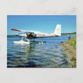 Floatplane N99798 auf Grafitsee Postkarte (Vorderseite)