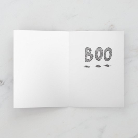 Floaty Ghost-Karte Karte (Innenseite)