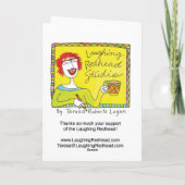 Floaty Ghost Mini Karte (Rückseite)