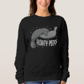 Floaty Potato  Manatee Cute Sea Cow Animal Sweatshirt (Vorderseite)