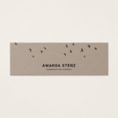 ©Flock Birds Earring Hoops Studs Display Card (Vorderseite)