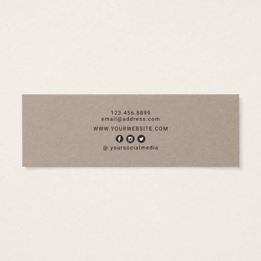 ©Flock Birds Earring Hoops Studs Display Card (Rückseite)