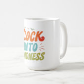 Flock in Fondness Kaffeetasse (VorderseiteRechts)