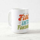 Flock in Fondness Kaffeetasse (Vorderseite Links)