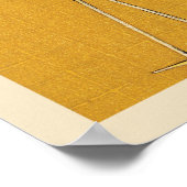 Flock Japanisch Rotkronenkrane Ogata Korin Poster (Ecke)