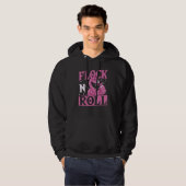 Flock n Roll Flamingo Rock and Roll Hoodie (Vorne ganz)