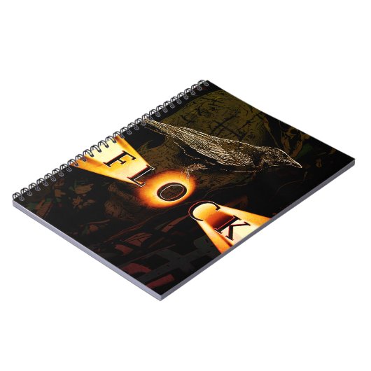 FLOCK NOTEBOOK NOTIZBLOCK (Linke Seite)