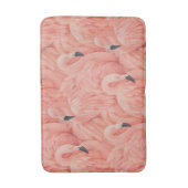 Flock of flamingos Memory foam bathmat Badematte (Vorderseite Vertikal)