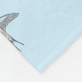 Flock of Fly Swallow Birds Illustration Fleecedecke (Ecke)