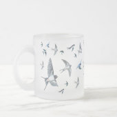 Flock of Fly Swallow Birds Illustration Mattglastasse (Links)