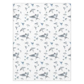Flock of Fly Swallow Birds Illustration Tischdecke (Vorderseite)