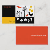 Flock senkt die Visitenkarte (Vorne/Hinten)