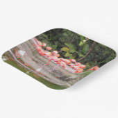 Flock von Flamingoes Paper-Tellern Pappteller (Gewinkelt)