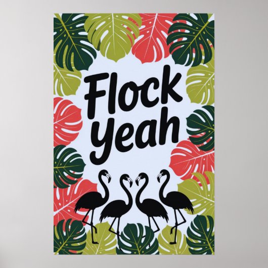 Flock Yeah! Poster (Vorne)