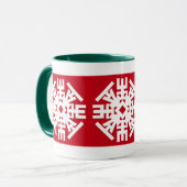 FLOCKE in der heißen Schokolade Tasse (Vorderseite Links)