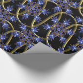 Flocken am Abend Geschenkpapier (Ecke)