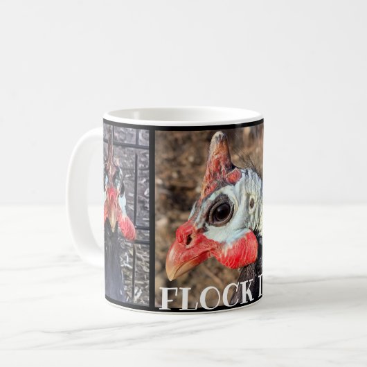 FLOCKEN SIE ES! Guinea Fossil Kaffeekochen Tasse (Vorderseite Links)