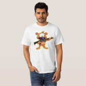FLOCKIG MIT EINEM GEWEHR T-Shirt (Vorne ganz)