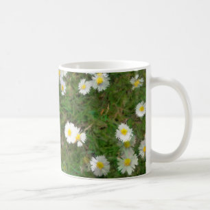 Flockige Gänseblümchen-Tasse Kaffeetasse
