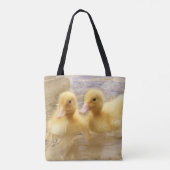 Flockige gelbe Entlein Getty Bild-| Tasche (Rückseite)