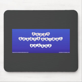 Flockige Herz-Mausunterlage Mousepad