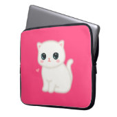 Flockige Kleinigkeit Laptopschutzhülle (Vorderseite Links)