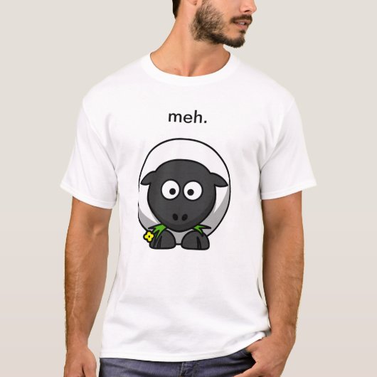 Flockige Schafe T-Shirt (Vorderseite)