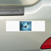 Flockiger Vampirs-Schläger Halloweens Autoaufkleber (Auf Auto)