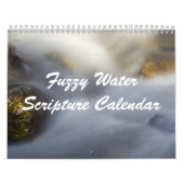 Flockiger Wasser-Schrifts-Kalender Kalender (Titelbild)