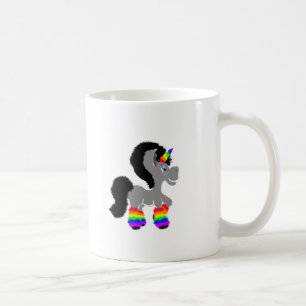 Flockiges Einhorn Kaffeetasse