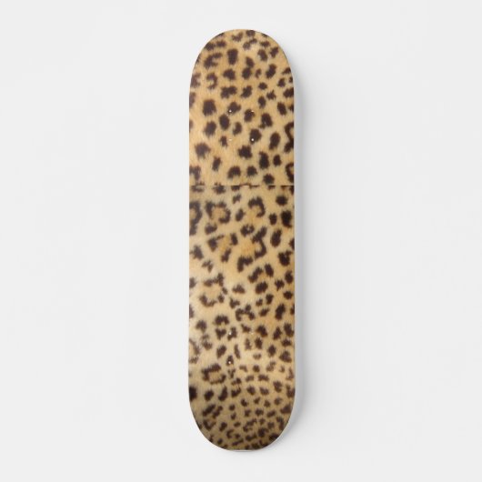 Flockiges Gepard-Skateboard Skateboard (Vorne)