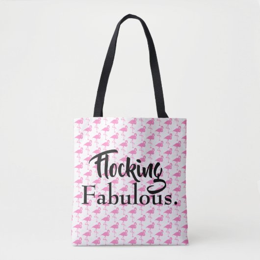 Flocking Fabulous Tasche (Vorderseite)