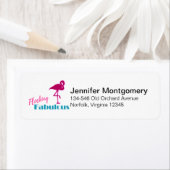 Flocking Fabulous Typografy w/Pink Flamingo (Insitu)