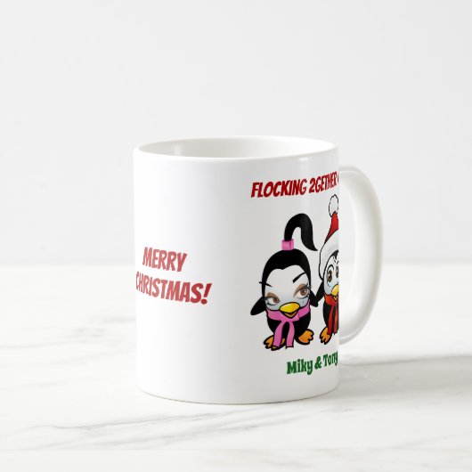 Flocking Forever Coffee Tasse (VorderseiteRechts)