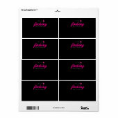 Flocking Maid Of Honor Flamingo Bachelorette Party (Vorne)
