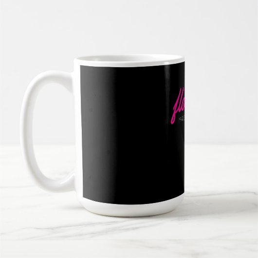 Flocking Maid Of Honor Flamingo Bachelorette Party Kaffeetasse (Links)