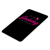 Flocking Maid Of Honor Flamingo Bachelorette Party Magnet (Linke Seite)