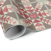 Flocons de Neige Geschenkpapier (Rolleneckpunkt)