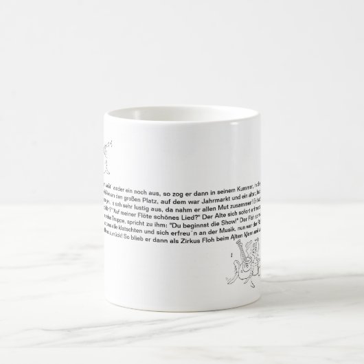 Floh Zirkus Tasse (Mittel)